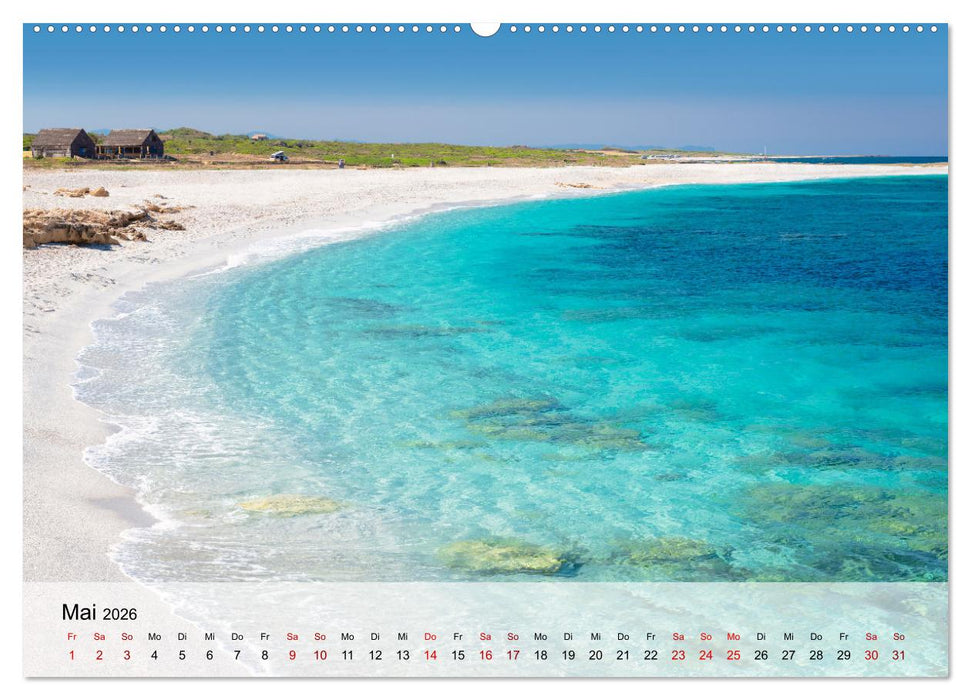 Wunderbares Sardinien (CALVENDO Wandkalender 2026)