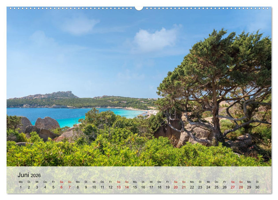 Wunderbares Sardinien (CALVENDO Wandkalender 2026)