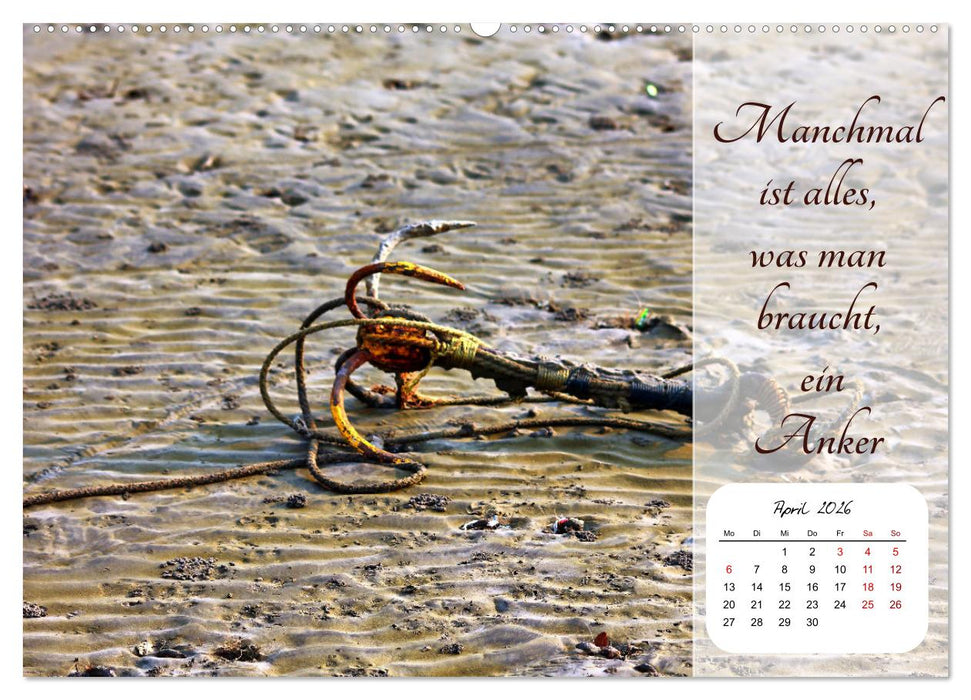Mein Anker - Ein Jahr voller Halt (CALVENDO Wandkalender 2026)
