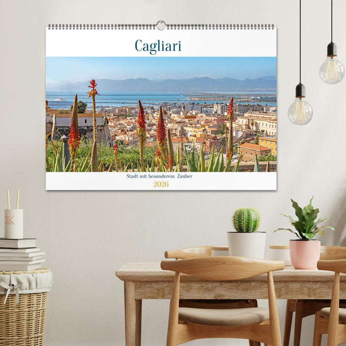 Cagliari - Stadt mit besonderem Zauber (CALVENDO Wandkalender 2026)