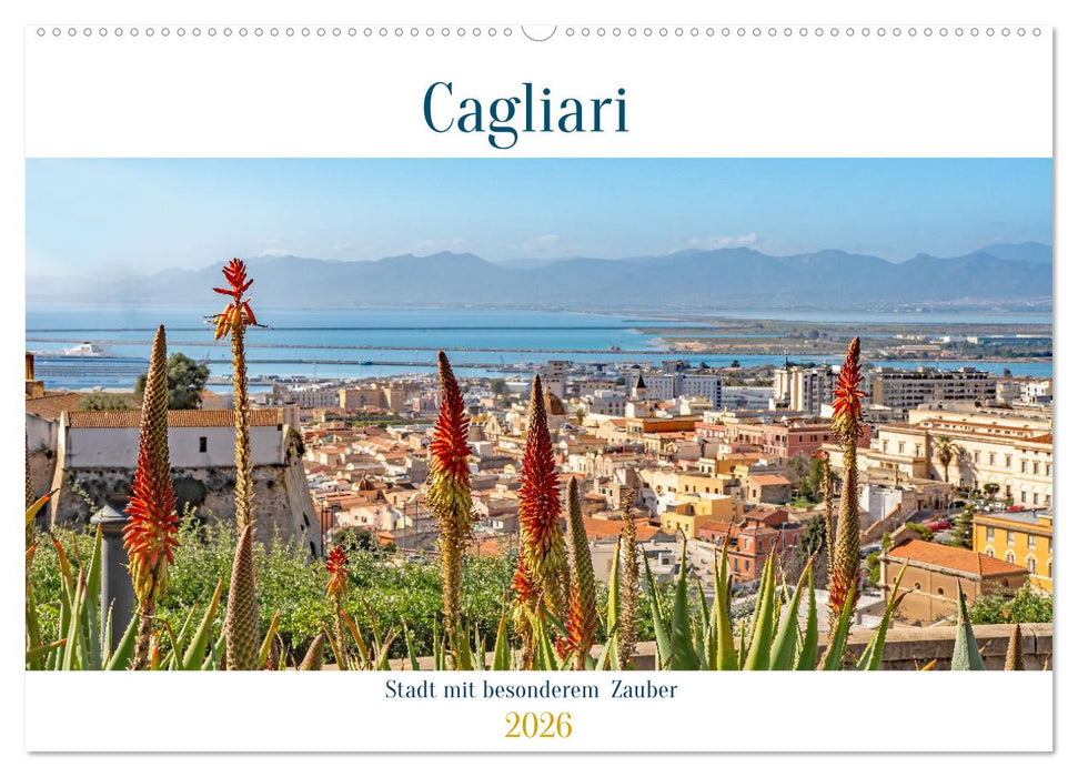 Cagliari - Stadt mit besonderem Zauber (CALVENDO Wandkalender 2026)