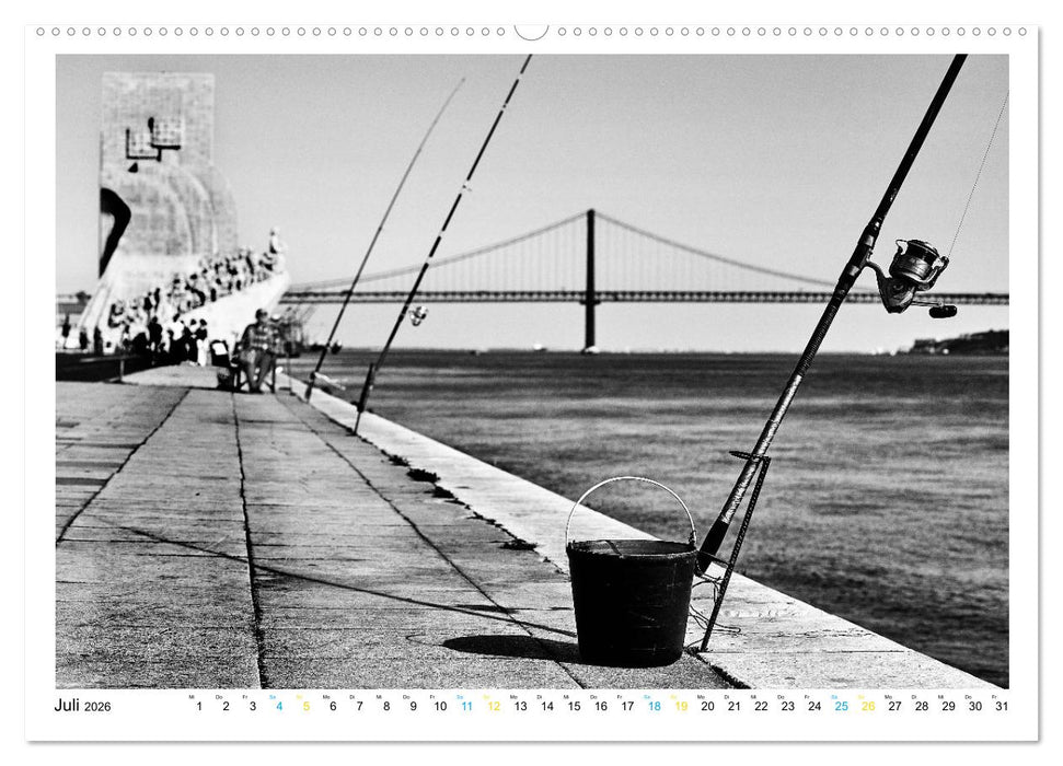 Lissabon One Day (CALVENDO Premium Wandkalender 2026)