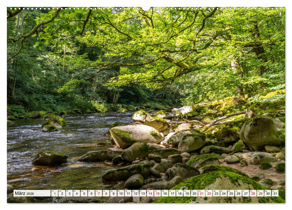 Schwarzwald - Das Murgtal (CALVENDO Wandkalender 2026)