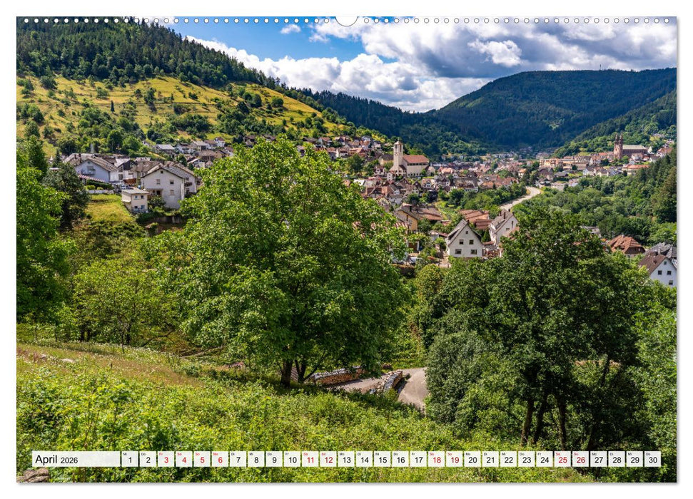 Schwarzwald - Das Murgtal (CALVENDO Wandkalender 2026)