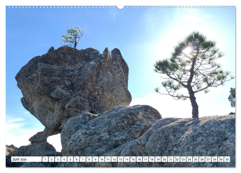 Urlaub Freiheit Korsika - fabelhafte Eindrücke der Mittelmeerinsel (CALVENDO Wandkalender 2026)