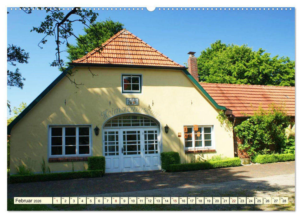 Bilderbuchdorf Wiefelstede (CALVENDO Wandkalender 2026)