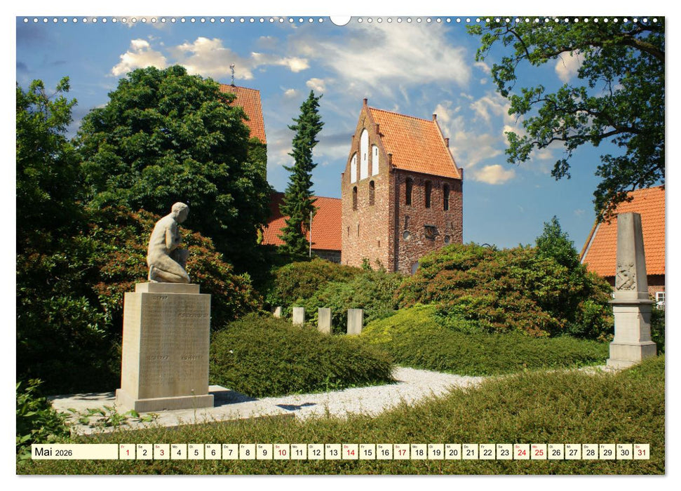 Bilderbuchdorf Wiefelstede (CALVENDO Wandkalender 2026)