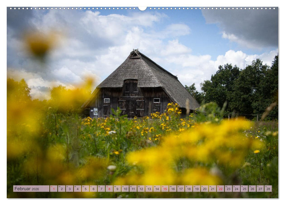 Wunderbare Heidelandschaften (CALVENDO Premium Wandkalender 2026)