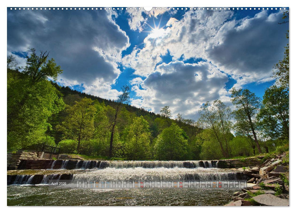 Gewässer in Südthüringen (CALVENDO Wandkalender 2026)