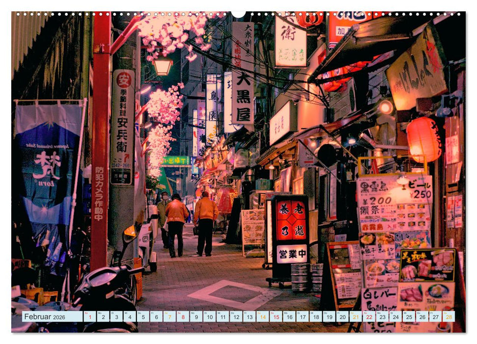Japan - Tradition und Hightech (CALVENDO Premium Wandkalender 2026)