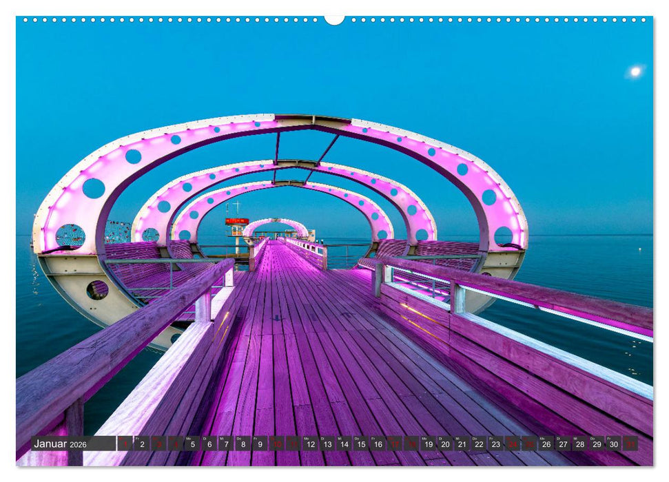 Ostseebäder an der Lübecker Bucht (CALVENDO Wandkalender 2026)