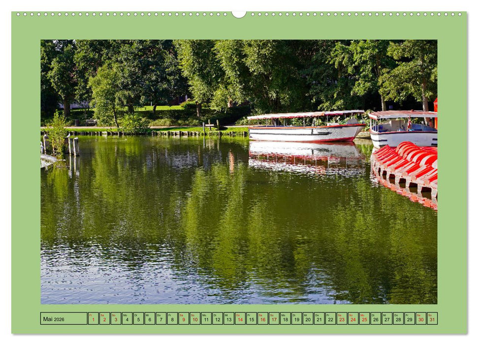 Faszination Stadtpark Odense (CALVENDO Wandkalender 2026)