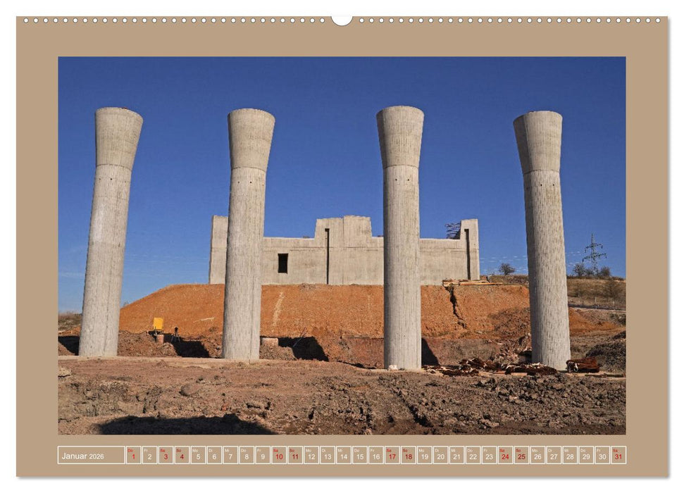 Faszination Brückenbau (CALVENDO Wandkalender 2026)