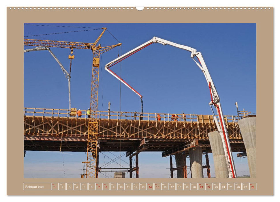 Faszination Brückenbau (CALVENDO Wandkalender 2026)