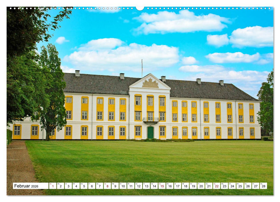 Sehenswertes im Süden Dänemarks (CALVENDO Wandkalender 2026)