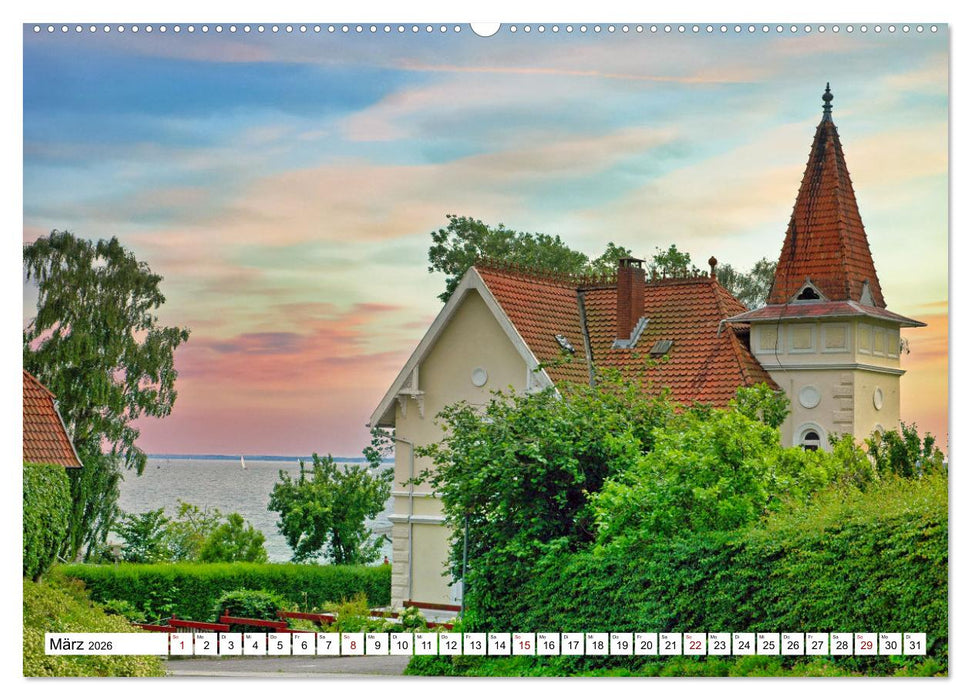 Sehenswertes im Süden Dänemarks (CALVENDO Wandkalender 2026)