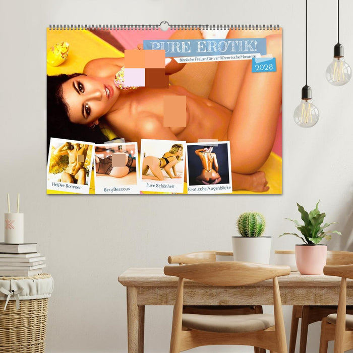 Pure Erotik! Sinnlichen Frauen für verführerische Momente (CALVENDO Wandkalender 2026)