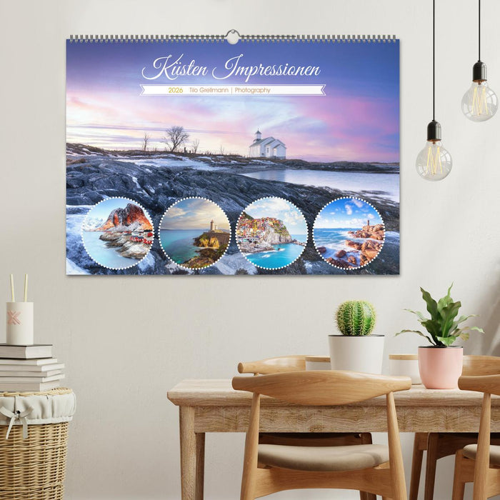 Küsten Impressionen (CALVENDO Wandkalender 2026)