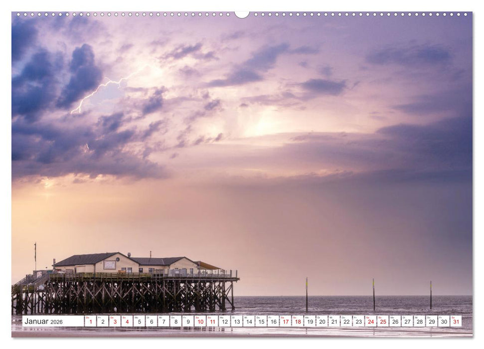 Küsten Impressionen (CALVENDO Wandkalender 2026)