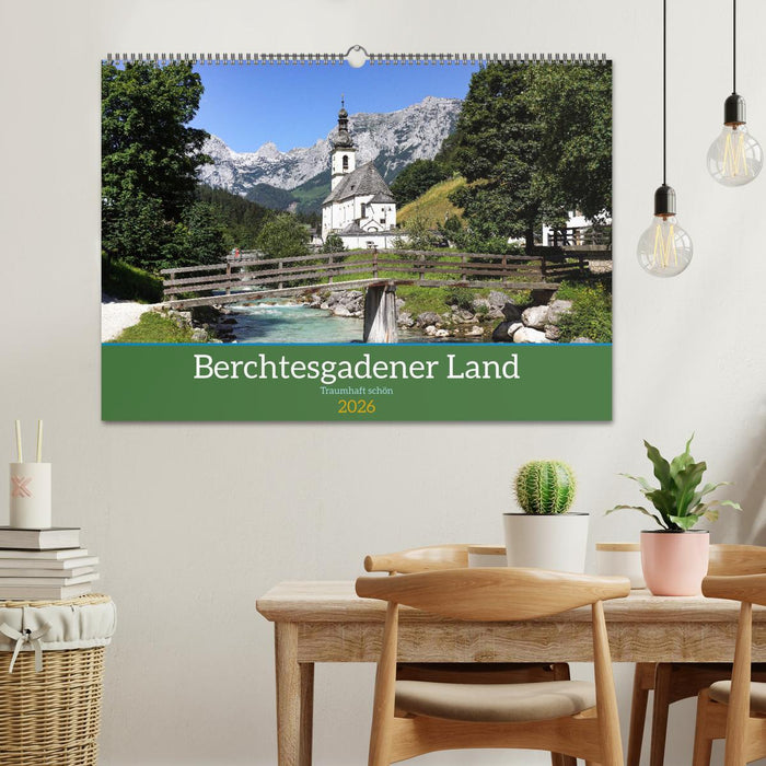 Berchtesgadener Land - Traumhaft schön (CALVENDO Wandkalender 2026)