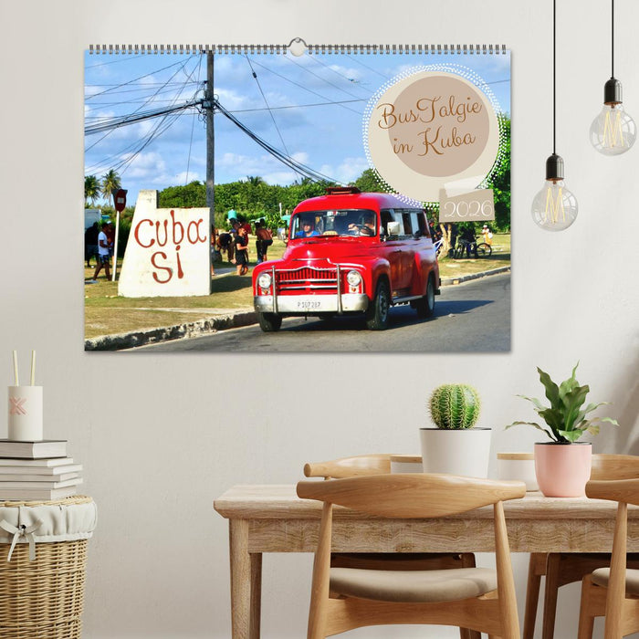 BusTalgie in Kuba (CALVENDO Wandkalender 2026)