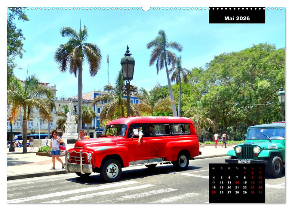 BusTalgie in Kuba (CALVENDO Wandkalender 2026)