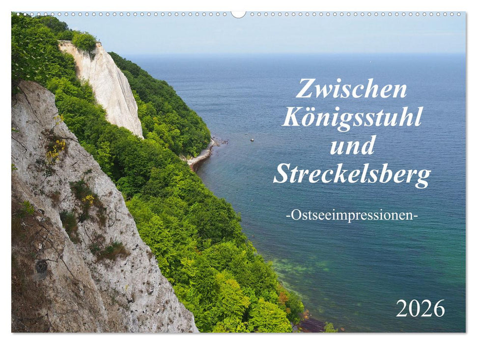 Zwischen Königsstuhl und Streckelsberg (CALVENDO Wandkalender 2026)