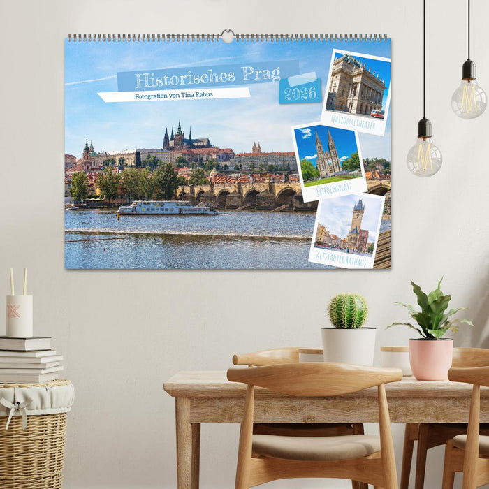 Historisches Prag (CALVENDO Wandkalender 2026)