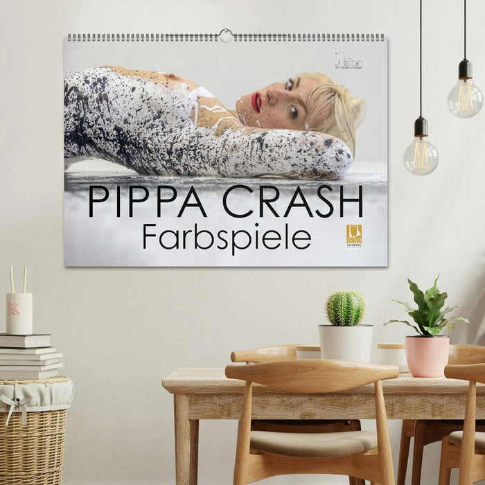 PIPPA CRASH - Farbspiele (CALVENDO Wandkalender 2026)