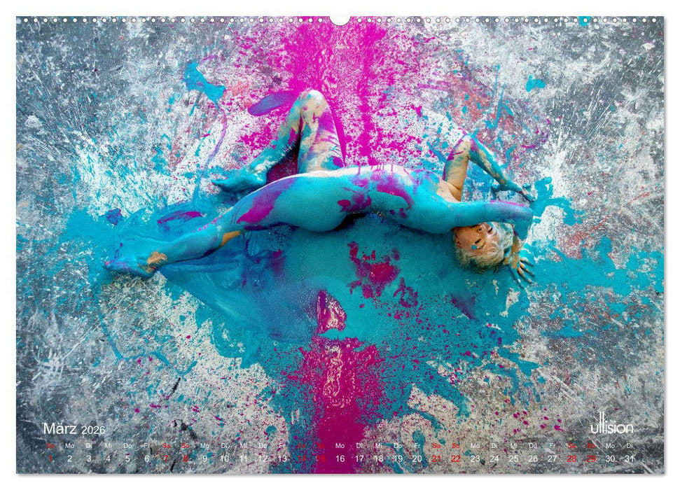 PIPPA CRASH - Farbspiele (CALVENDO Wandkalender 2026)