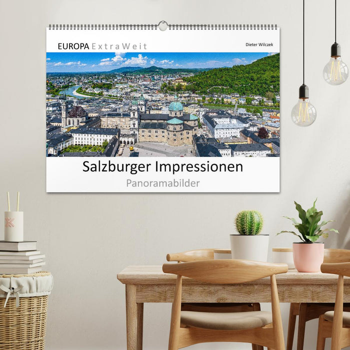 Salzburger Impressionen - Panoramabilder (CALVENDO Wandkalender 2026)