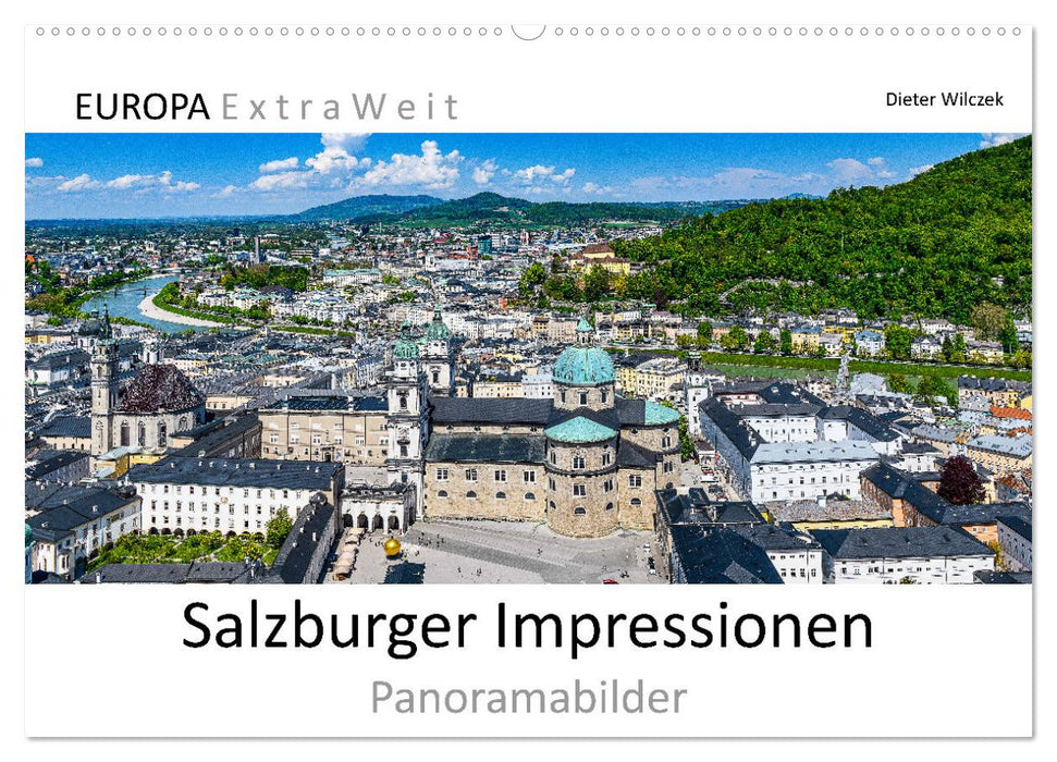 Salzburger Impressionen - Panoramabilder (CALVENDO Wandkalender 2026)