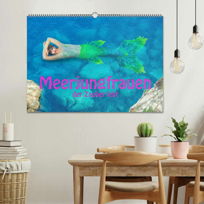 Meerjungfrauen - der Zauber lebt (CALVENDO Wandkalender 2026)