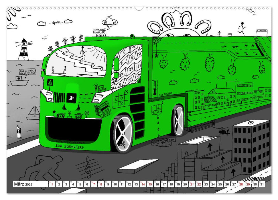 SchauZeit (CALVENDO Wandkalender 2026)