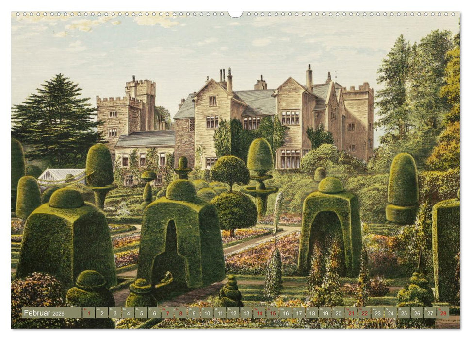 Viktorianische Landsitze (CALVENDO Wandkalender 2026)