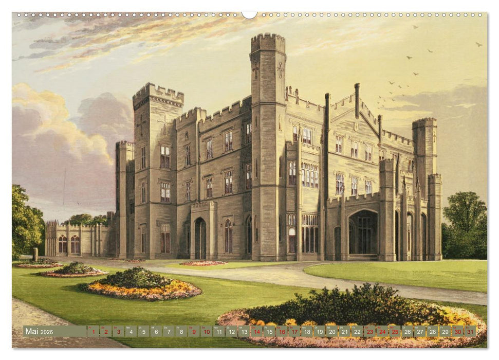 Viktorianische Landsitze (CALVENDO Wandkalender 2026)