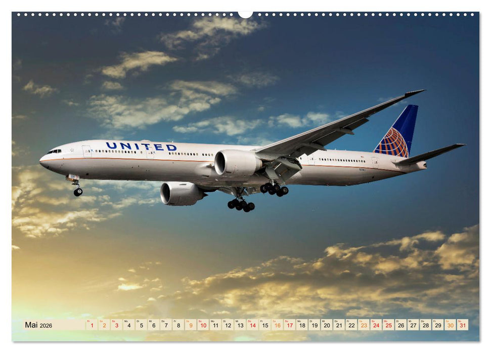 Flugzeuge - ab in den Urlaub (CALVENDO Wandkalender 2026)