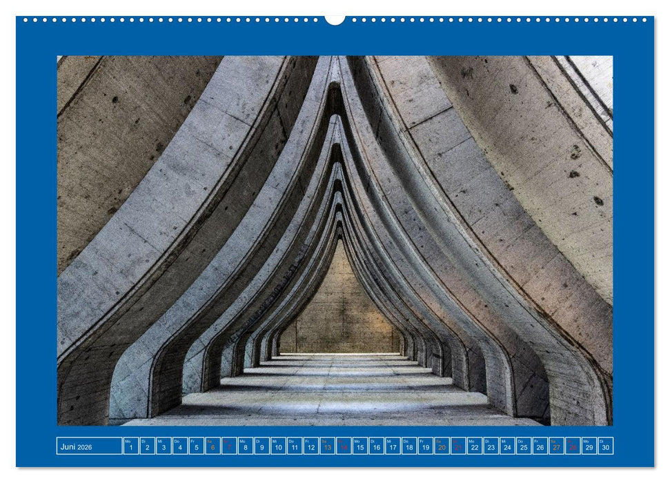 Architekturgrafik Zürich (CALVENDO Wandkalender 2026)