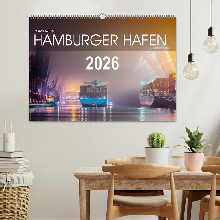 Faszination Hamburger Hafen (CALVENDO Wandkalender 2026)