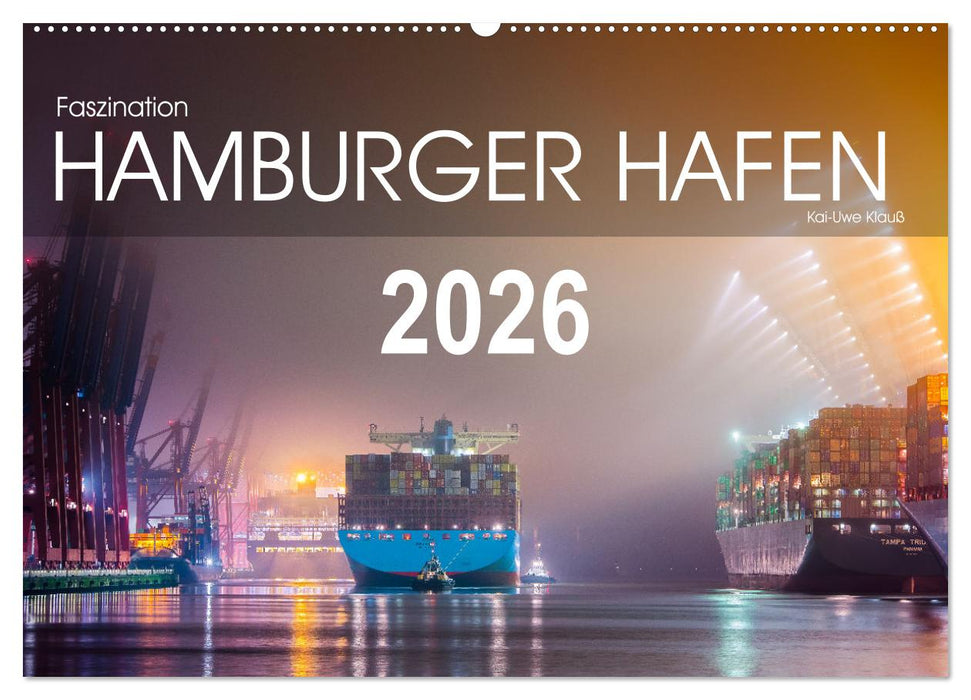 Faszination Hamburger Hafen (CALVENDO Wandkalender 2026)