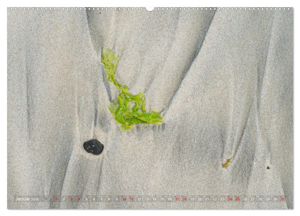 Sand-ART, von Wind und Wellen geformt (CALVENDO Wandkalender 2026)