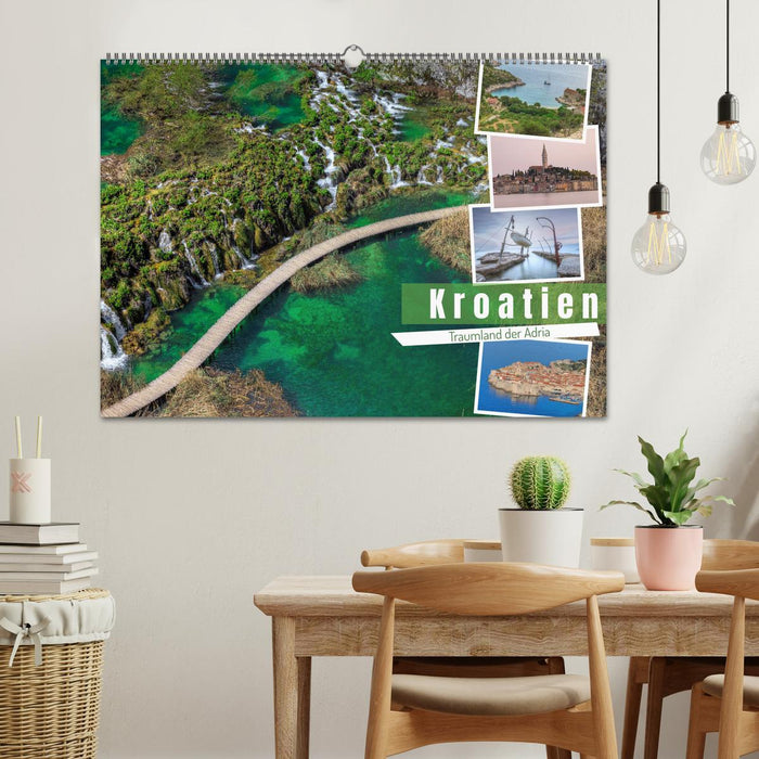 Kroatien Traumland der Adria (CALVENDO Wandkalender 2026)