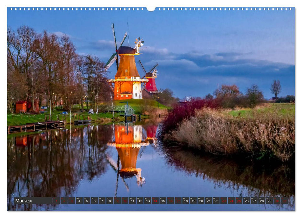 Greetsiel und Umzu (CALVENDO Wandkalender 2026)
