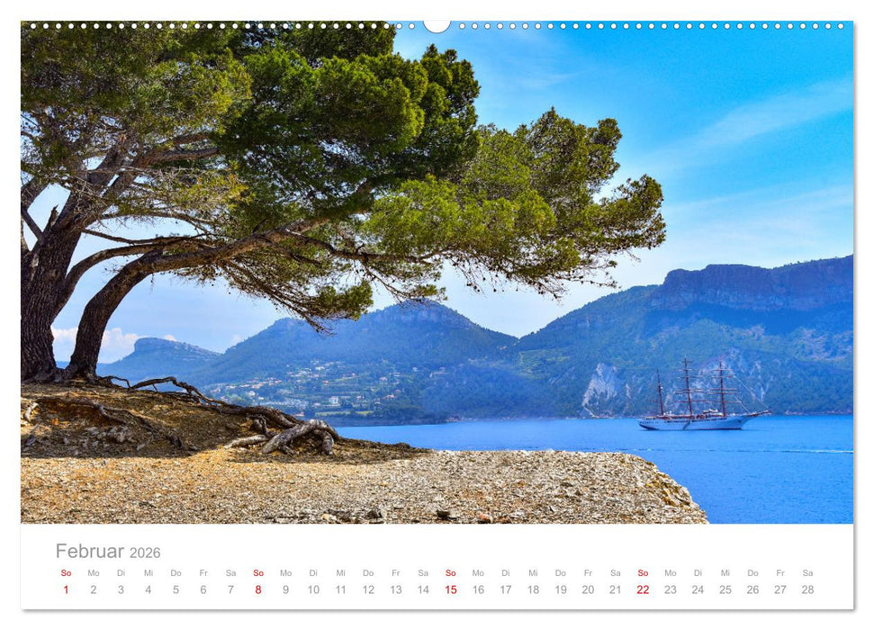 Cassis und die Calanques von Marseille (CALVENDO Wandkalender 2026)