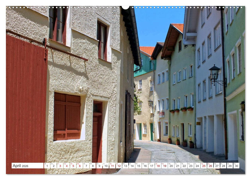 Füssen im Allgäu – Hier genießt die Seele eine romantische Zeit (CALVENDO Wandkalender 2026)