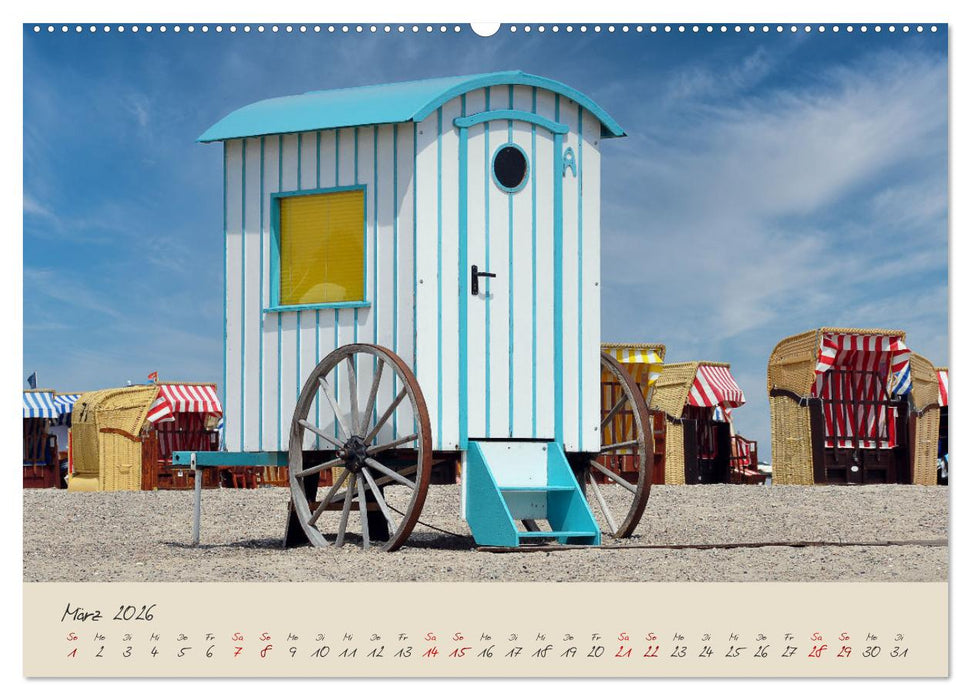 Liebenswertes Travemüde (CALVENDO Premium Wandkalender 2026)