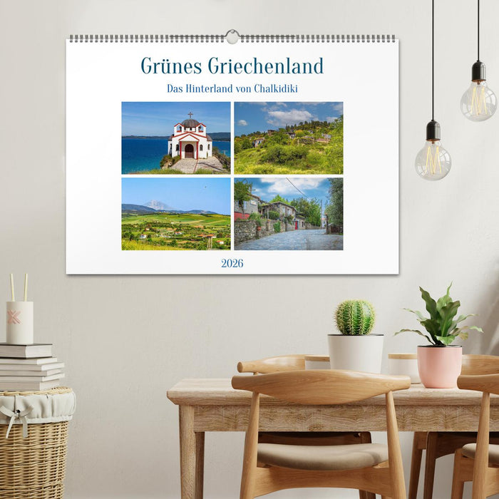 Grünes Griechenland (CALVENDO Wandkalender 2026)