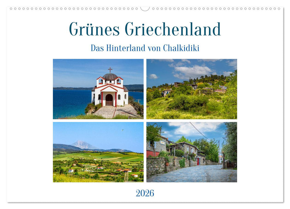 Grünes Griechenland (CALVENDO Wandkalender 2026)