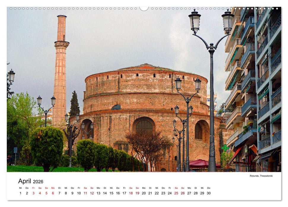 Wunderschöne Highlights der griechischen Antike (CALVENDO Wandkalender 2026)