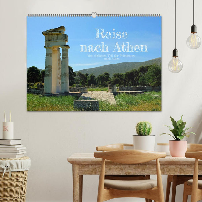 Reise nach Athen (CALVENDO Wandkalender 2026)